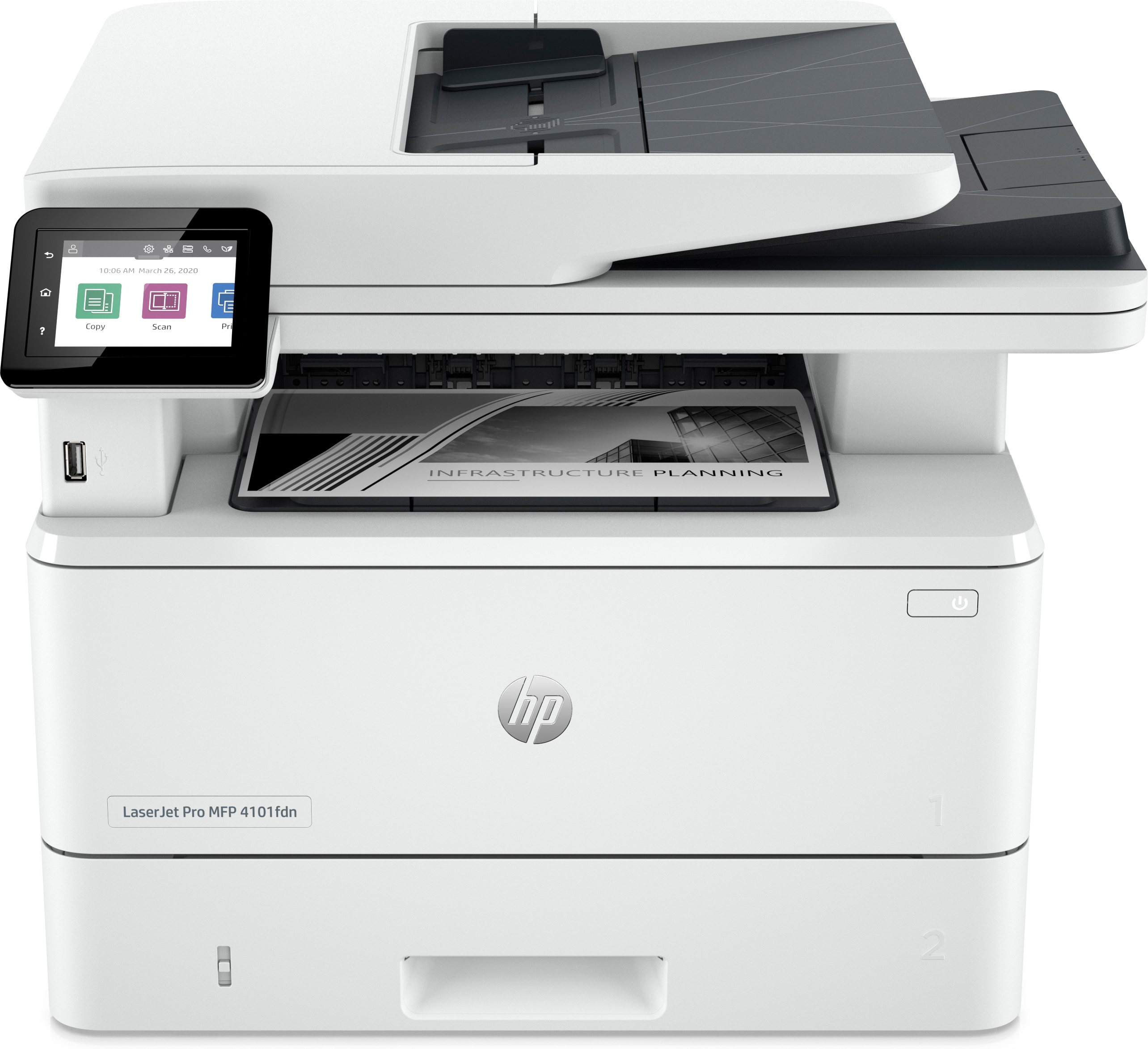 HP LASERJET PRO 4102fdn STAMPANTE MULTIFUNZIONE LASER B/N …